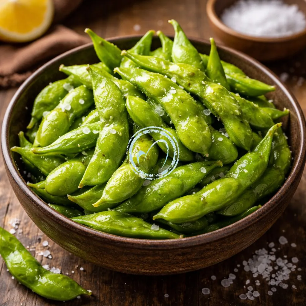 Edamame with Sea Salt