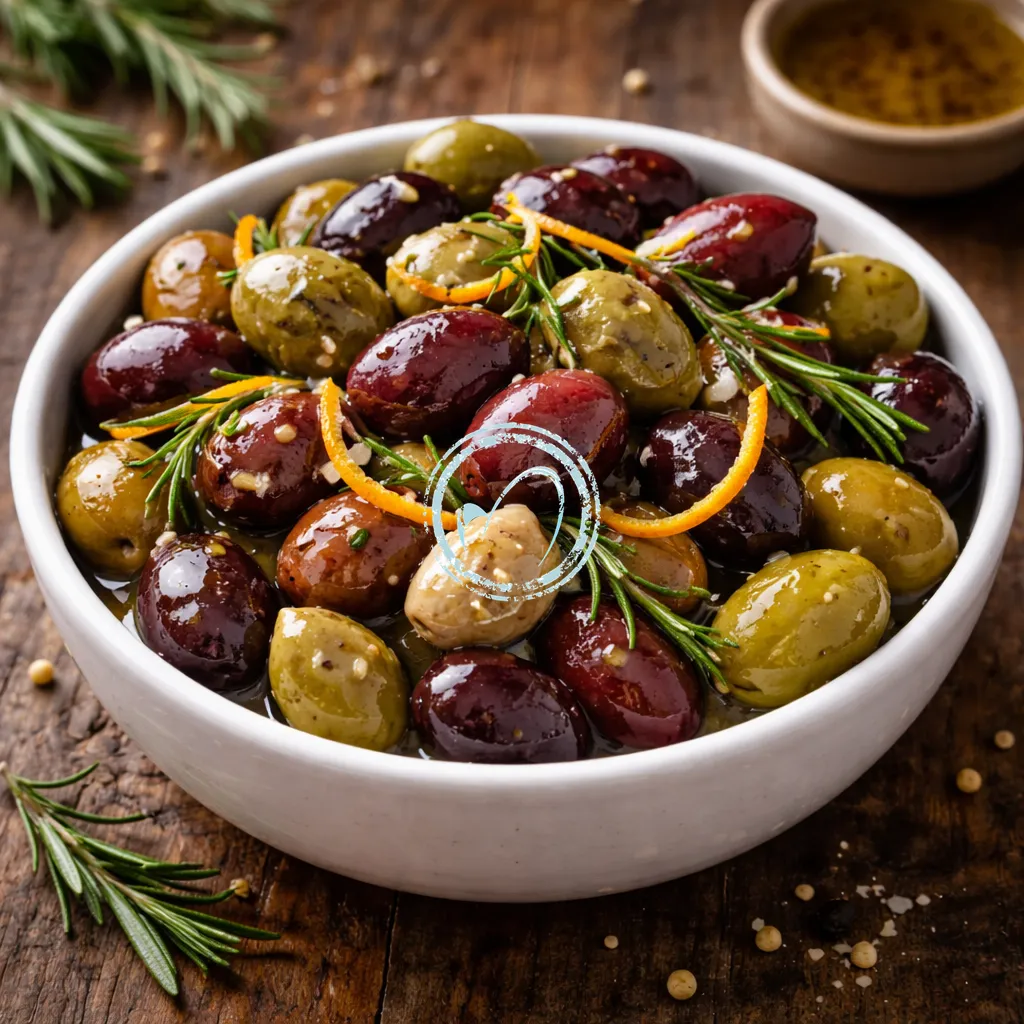 Marinated Olives with Herbs