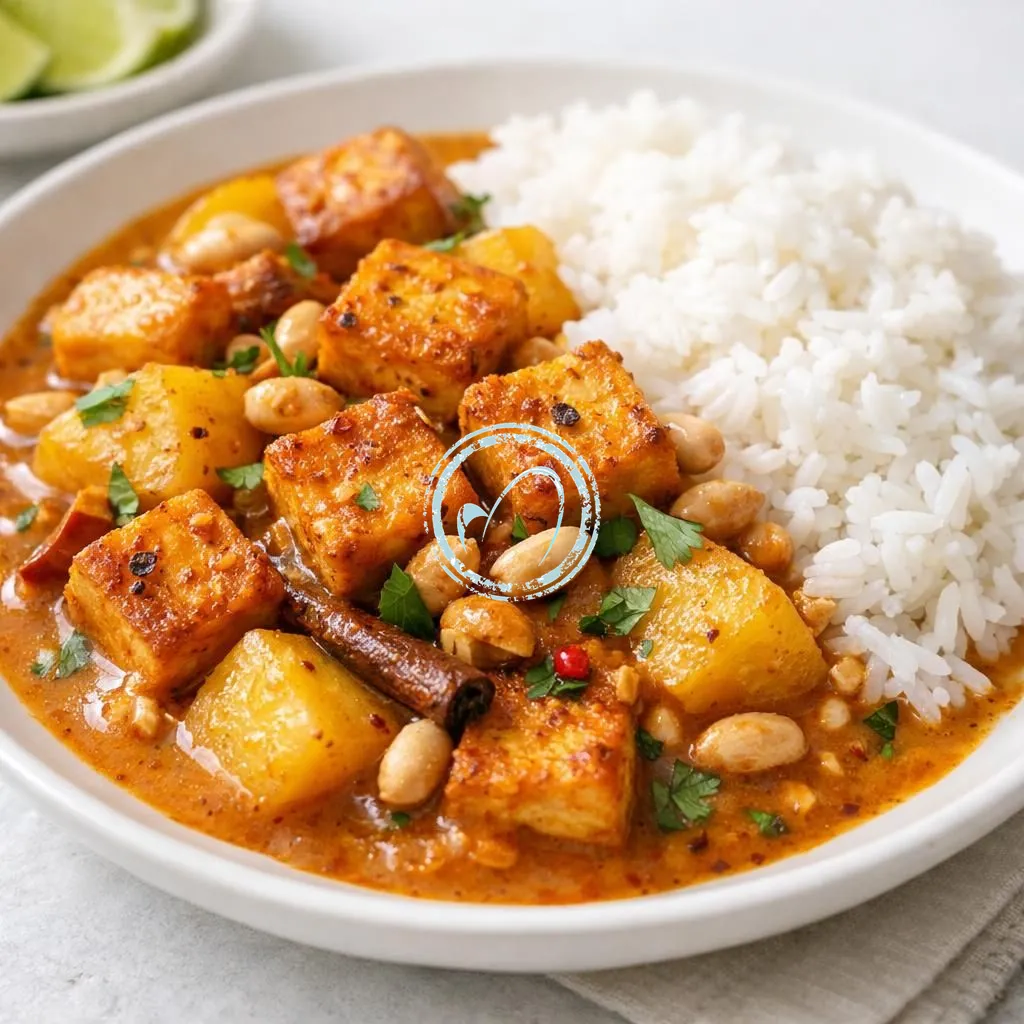 Massaman Curry with Crispy Tofu