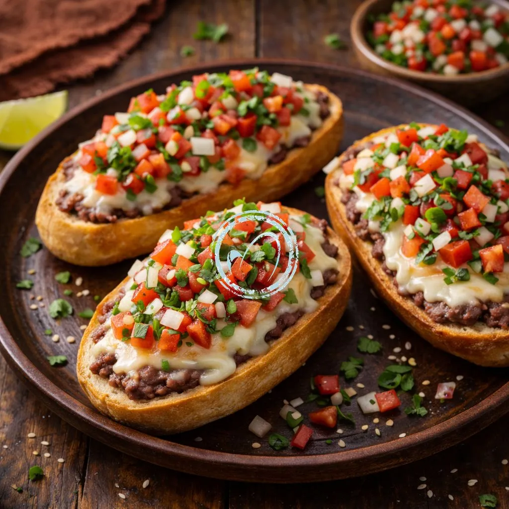 Molletes (Mexican Bean Toast)