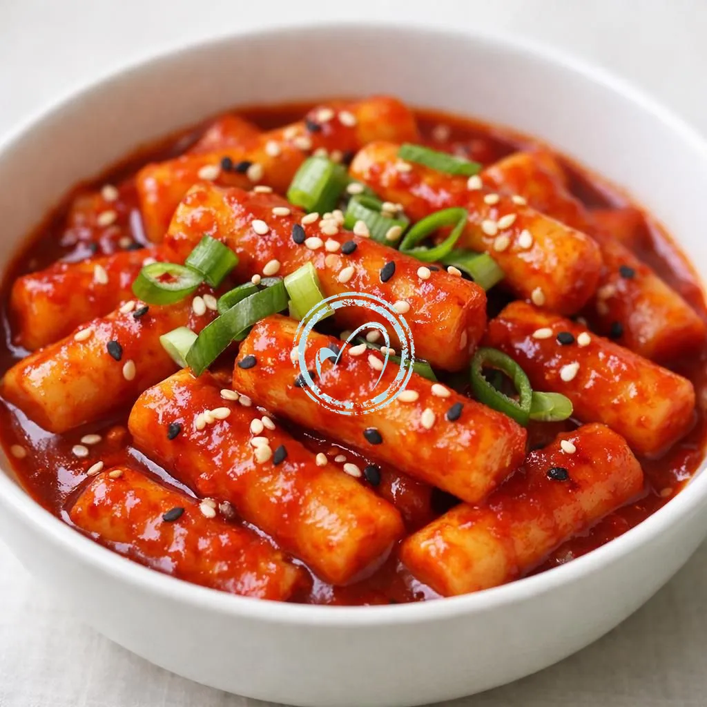 Tteokbokki (Spicy Rice Cakes)