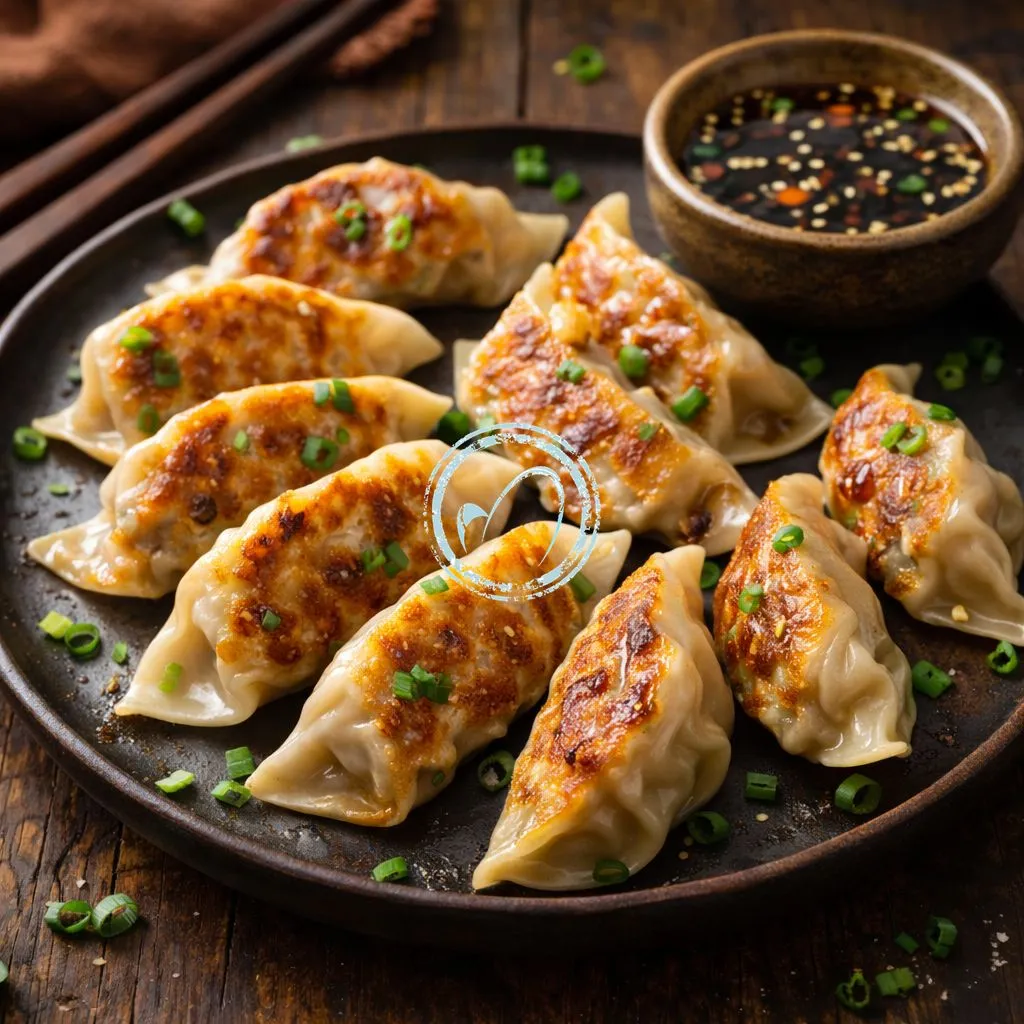 Vegetable Gyoza with Ponzu